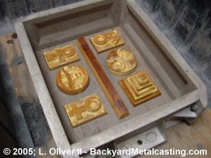 The paper weight molds