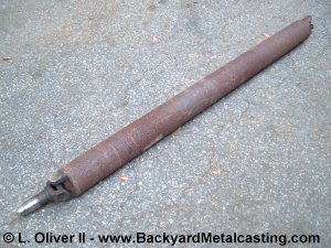 A truck driveshaft