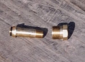 collar nut and valve stem